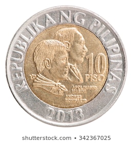 coin clipart 5 peso