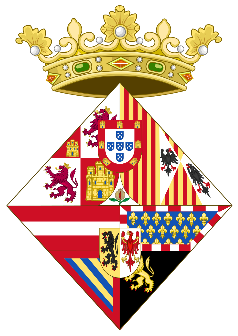 Coin clipart coat arm. Of arms spanish infantas