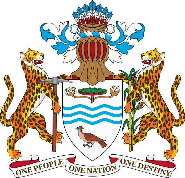 Coin clipart coat arm. Guyana mark your arms
