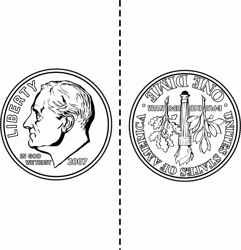 coin clipart coin front back