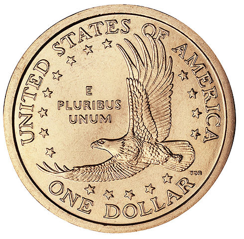 Coin clipart dollar coin. File united states one