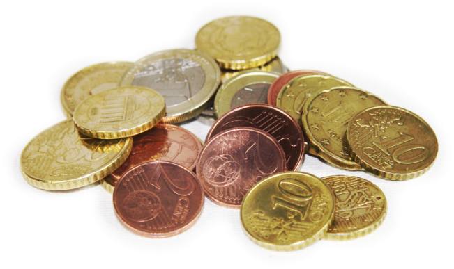 coin clipart euro cash