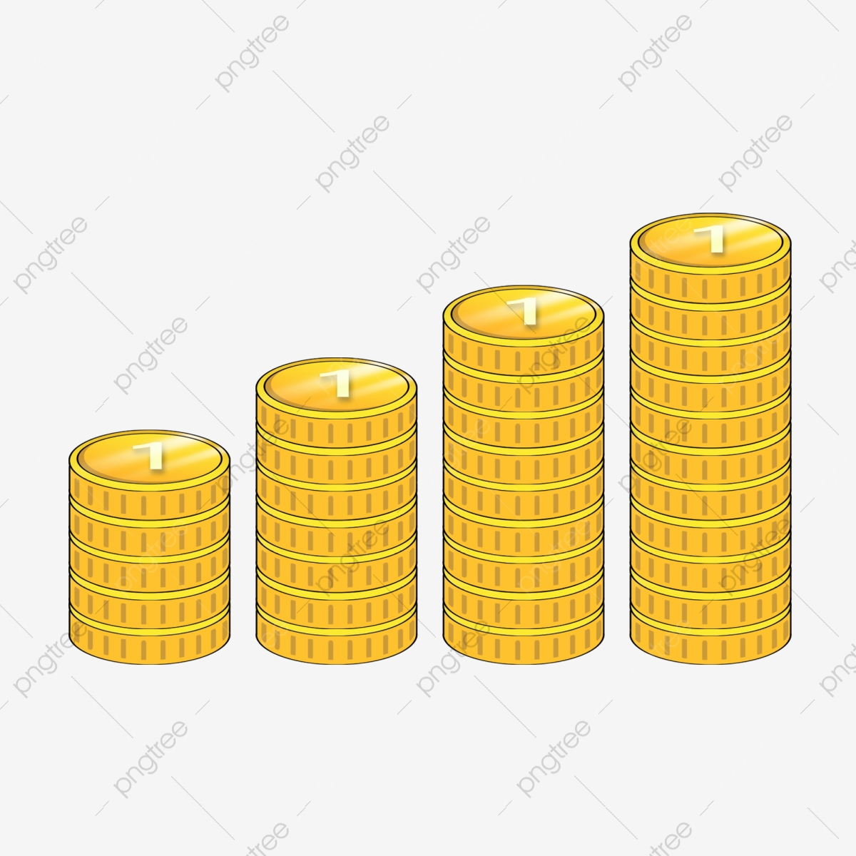 Financial currency business finance. Coin clipart finances