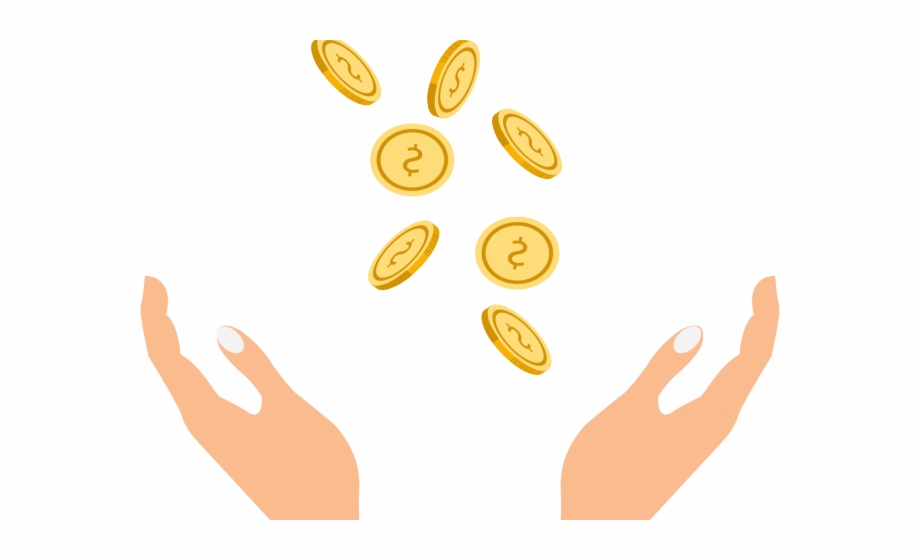 Coin clipart flying. Illustration transparent png download