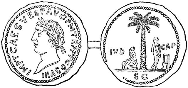 rome clipart roman coin