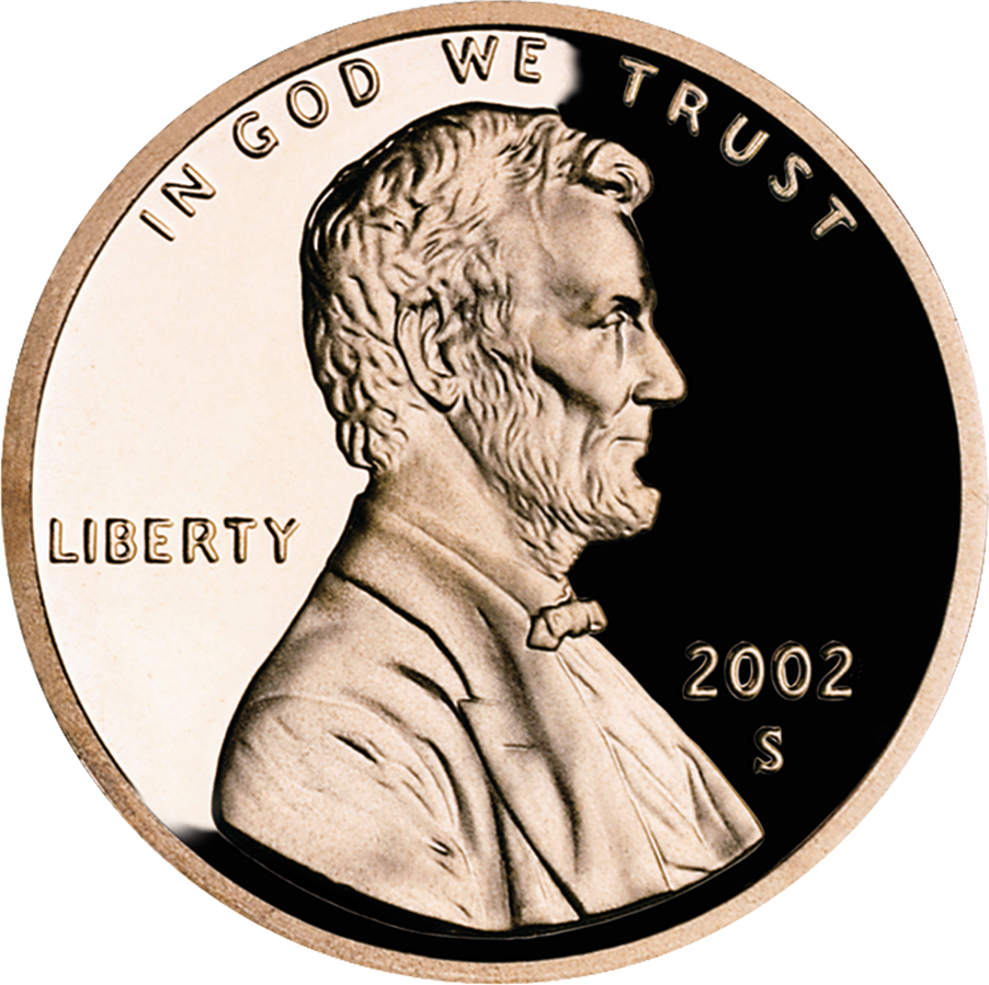 penny clipart obverse