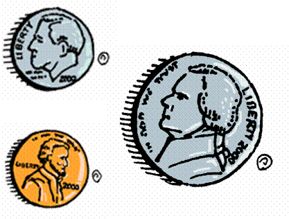 coin clipart printable