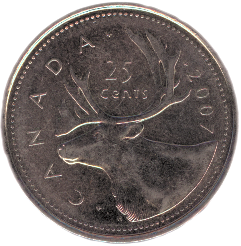 coin clipart quarter tail