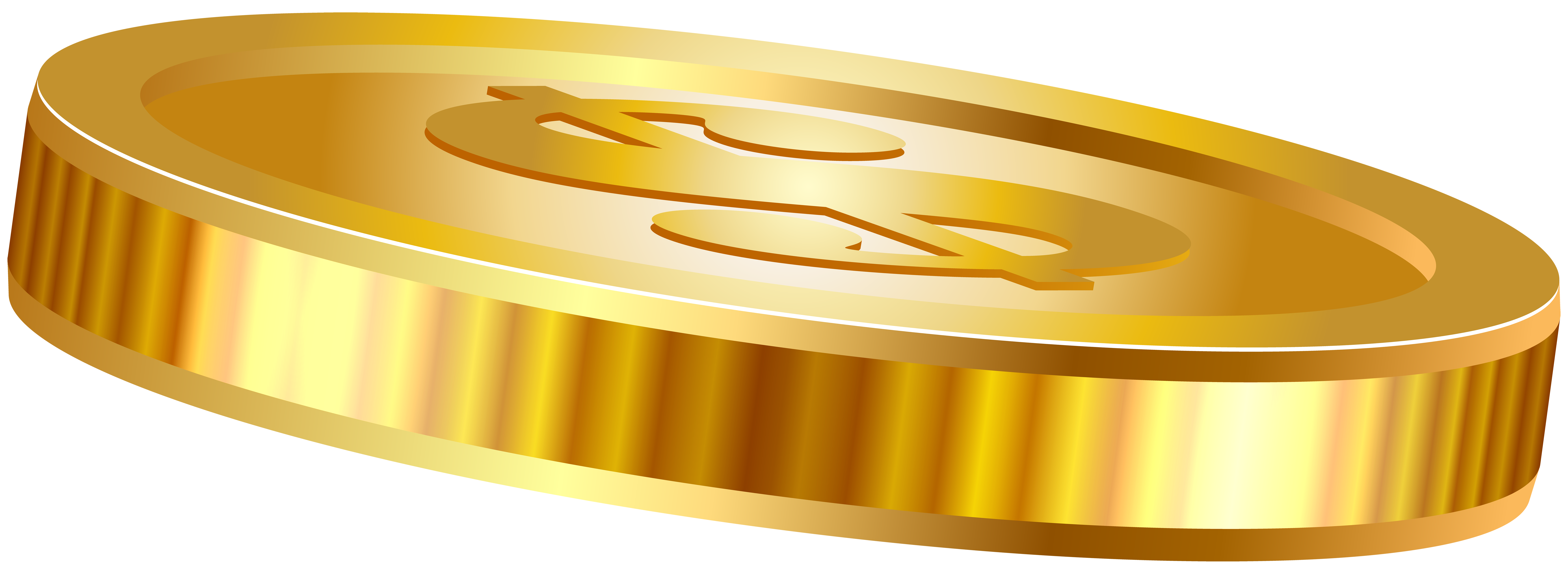 Coin clipart real gold. Transparent png clip art
