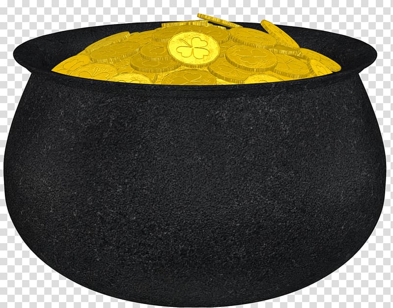 Saint patrick s day. Coin clipart shamrock gold