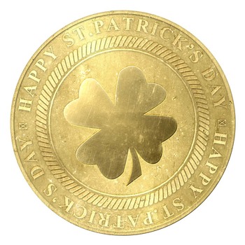 coin clipart st patricks day