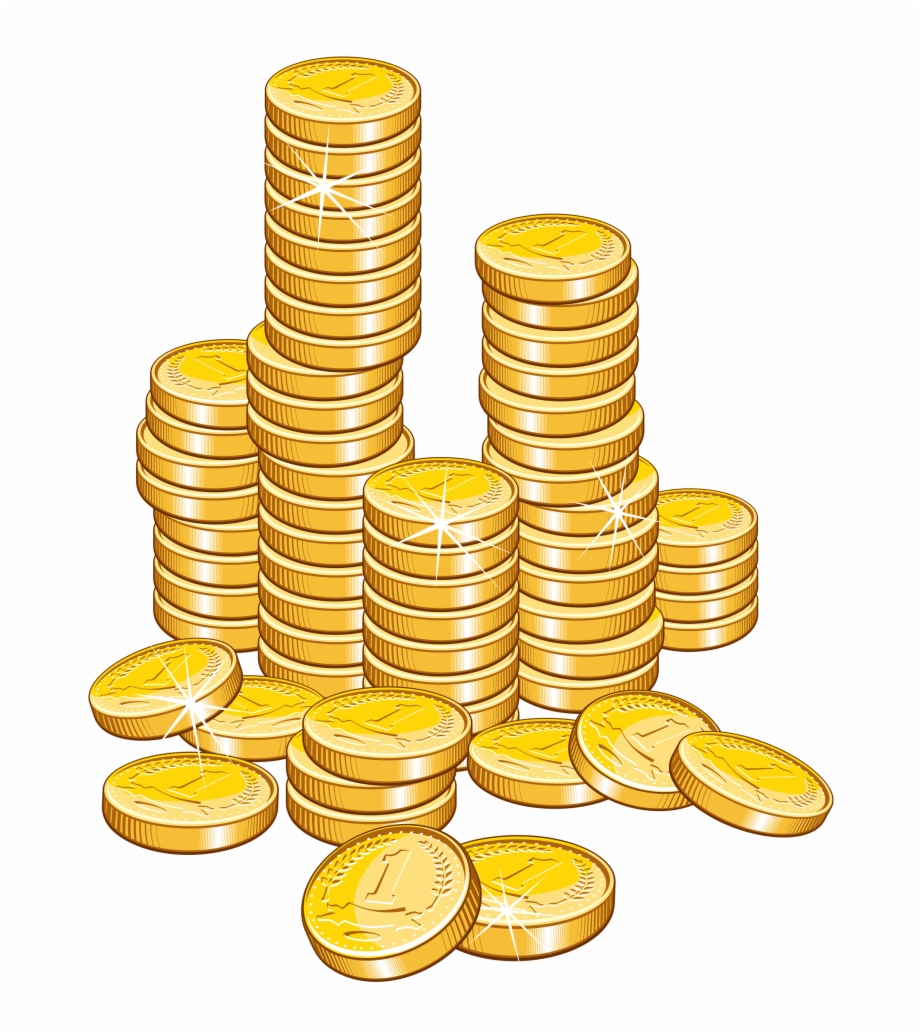 coin clipart stack coin
