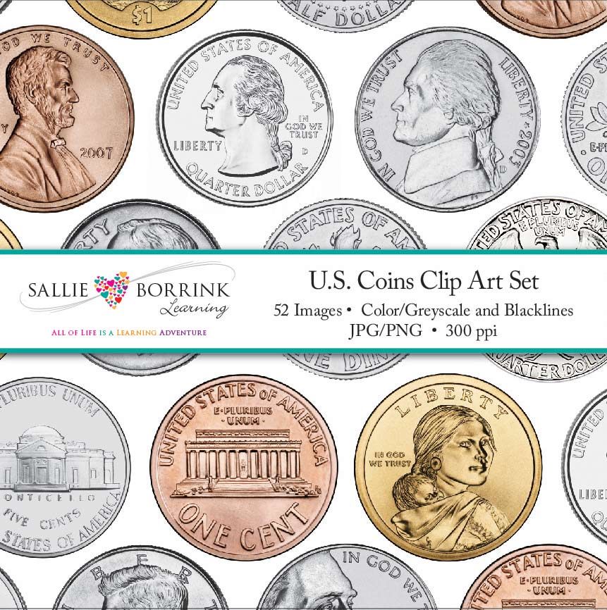 Coin clipart us coin. U s coins clip
