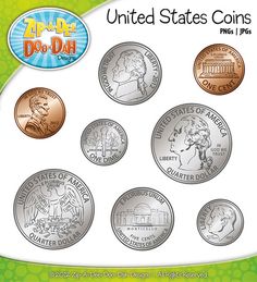 coins clipart american coin