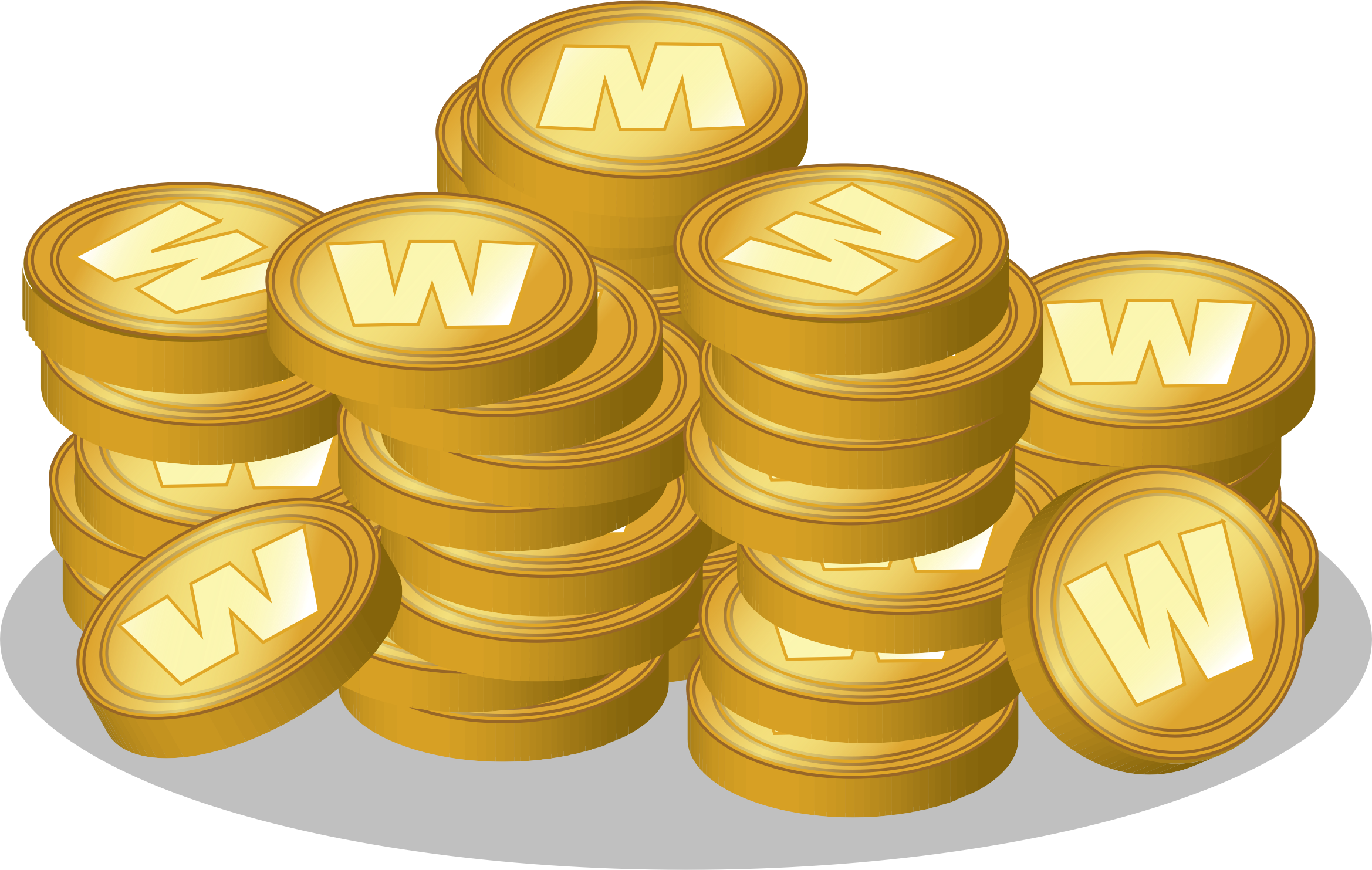coins clipart token