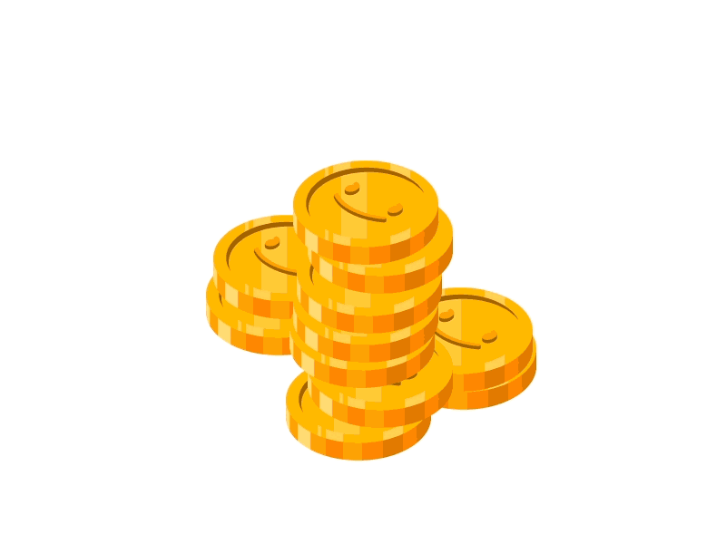 coins clipart animated