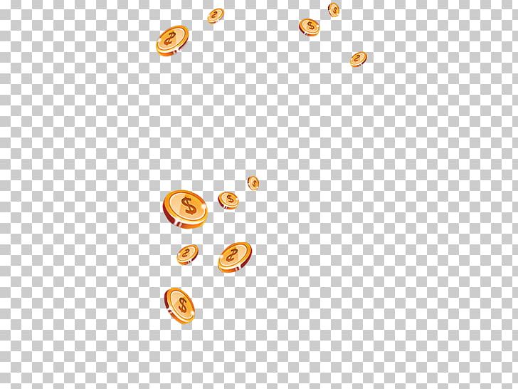 coins clipart flying