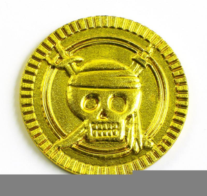 pirate clipart coin