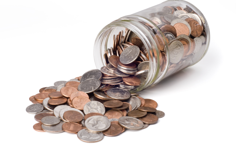 pennies clipart spare change