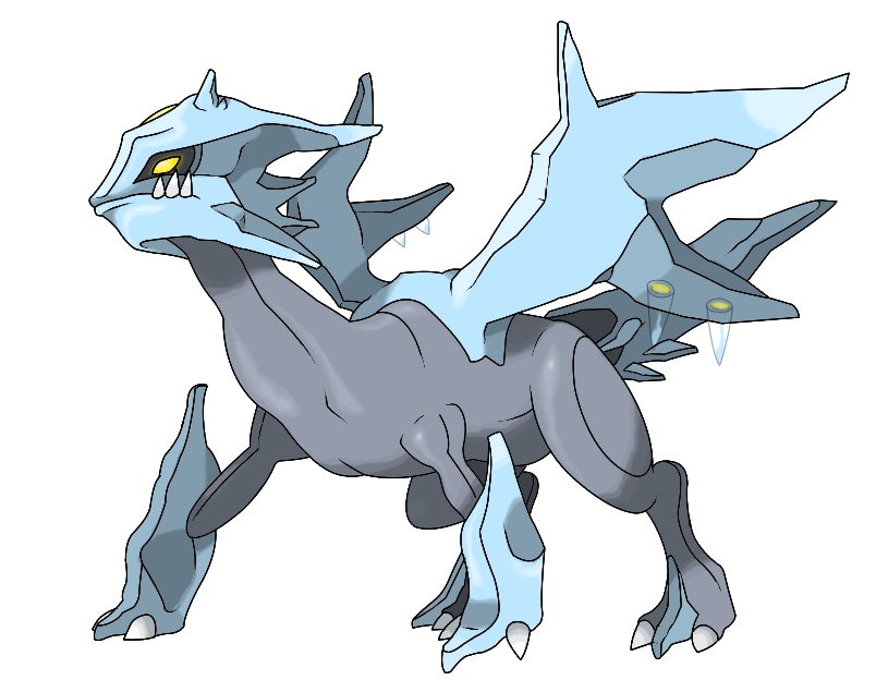 Cold clipart cold animal. Kyuremu form by icaro