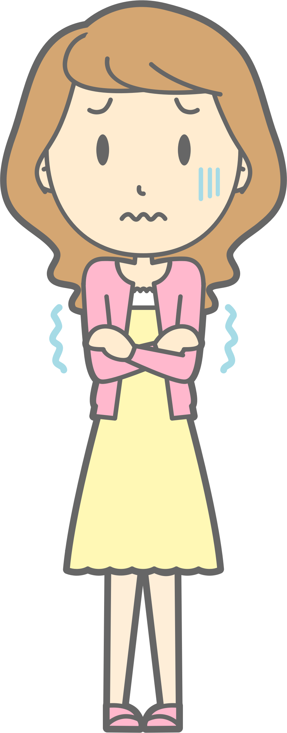  collection of it. Cold clipart cold girl