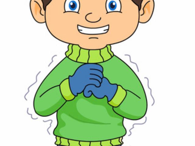 cold clipart cold kid