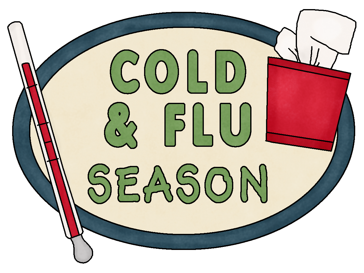 Clip art and flu. Cold clipart cold season