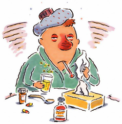 Cold clipart cold symptom. Fight fall and flu