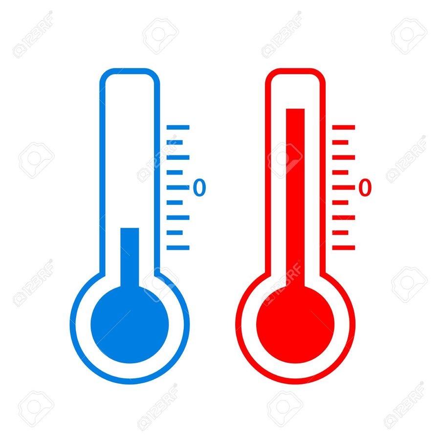 Cold clipart cold temperature. Thermometer illustration technology product