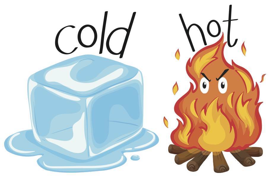 Cold clipart cold thing. Hot and things portal