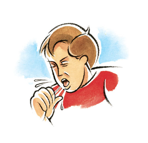 cold clipart coughing
