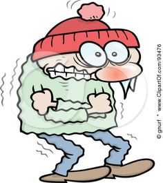 Cold clipart extreme cold.  best shivering images
