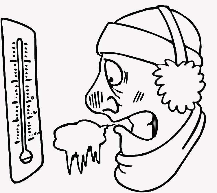 cold clipart hace