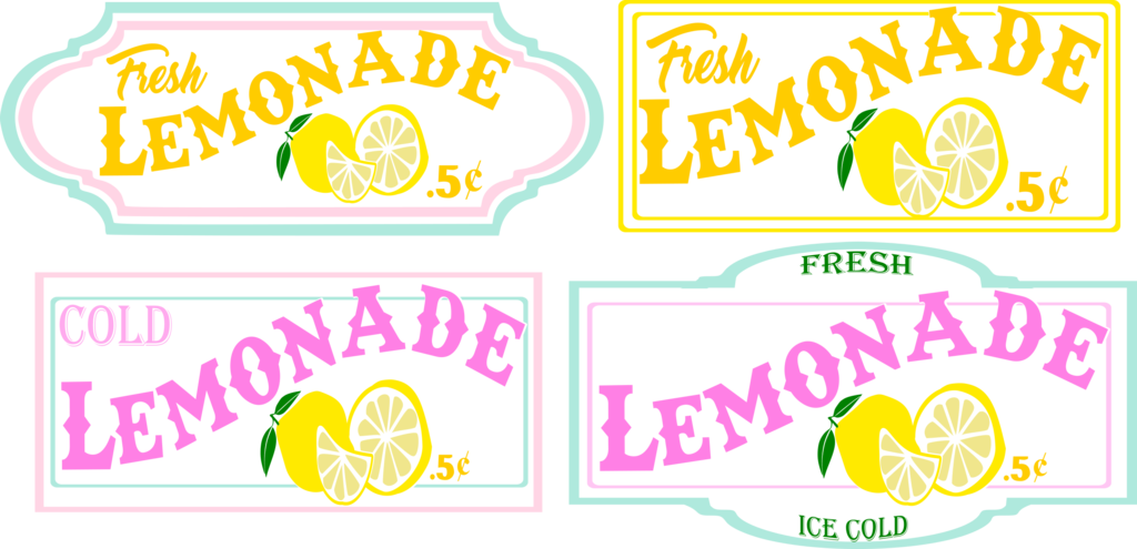 cold clipart lemonade