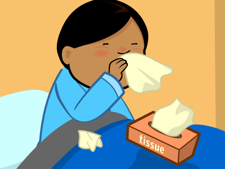 cold clipart runny nose
