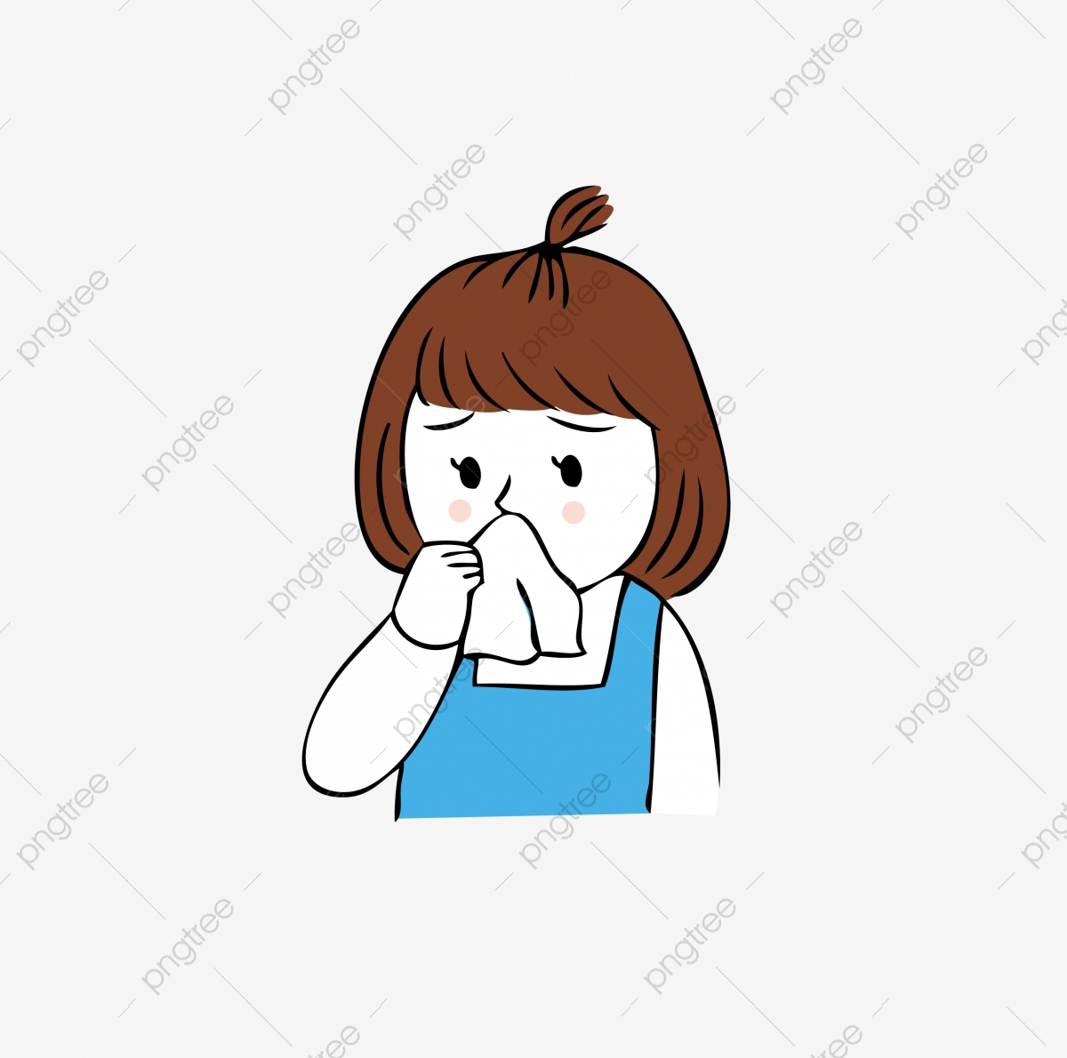 cold clipart runny nose