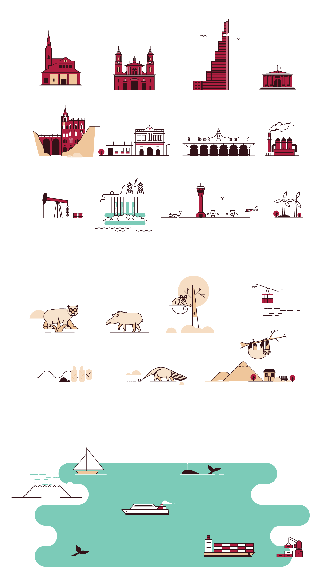 collaboration clipart concept map