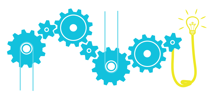 Putting together the pieces. Collaboration clipart devops