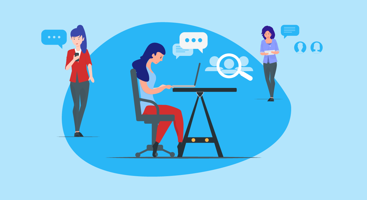 Collaboration clipart group talk. Chat improves employee productivity