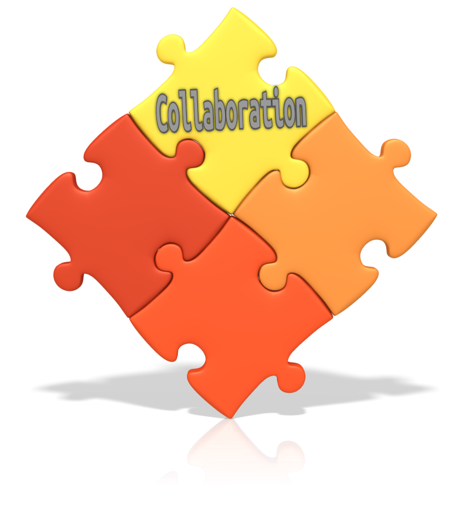 collaboration clipart jigsaw