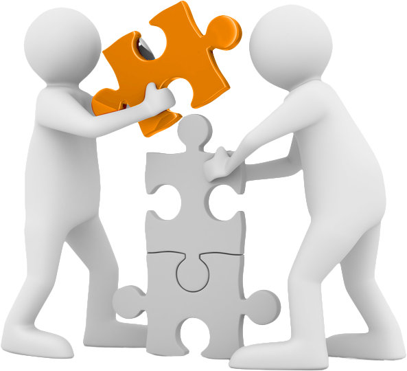 collaboration clipart puzzle
