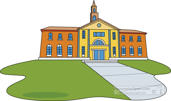 College clipart clip art. Black and white free