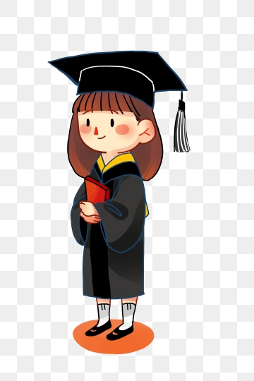 Graduate clipart college graduate. Png vector psd and