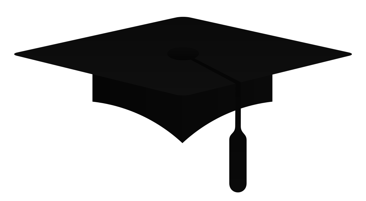 Student clipart hat. Square academic cap graduation