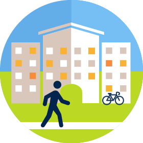 college clipart residence hall