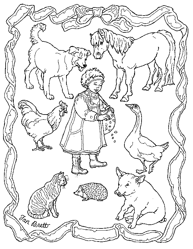 mitten clipart coloring page
