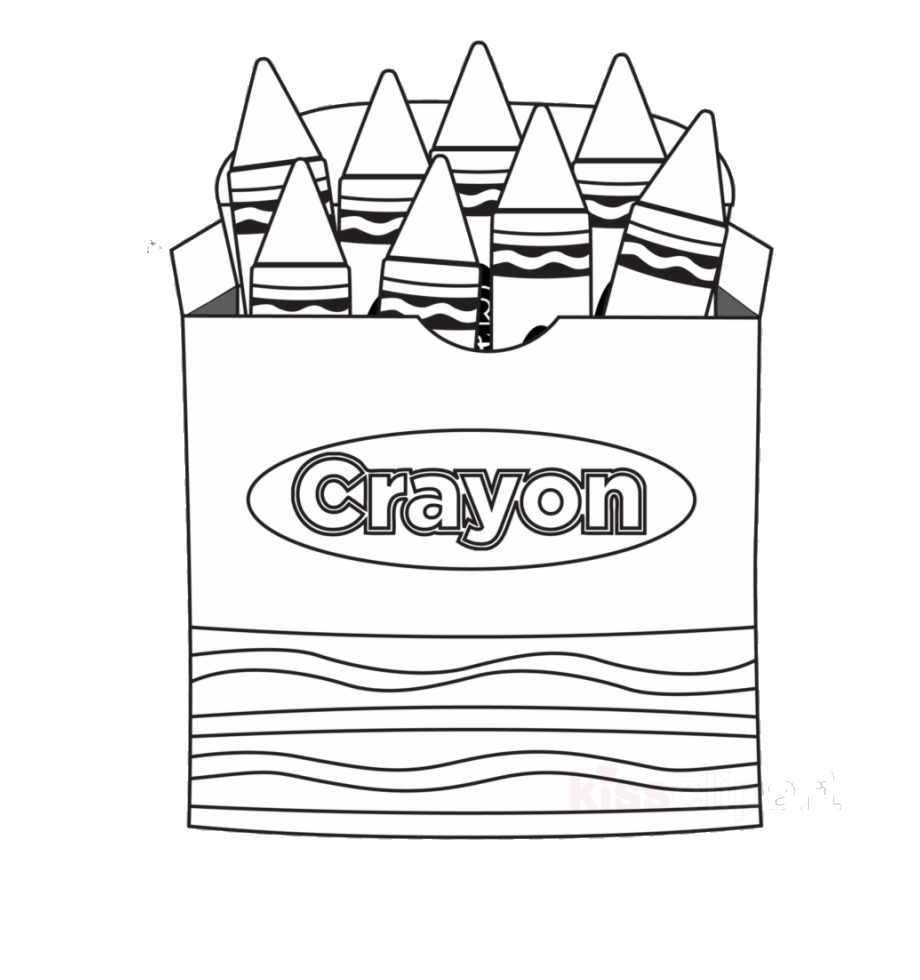 crayon clipart colour