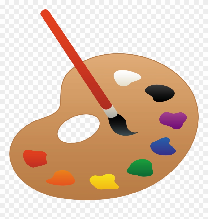 Painting clipart color palette. Paint clip art png