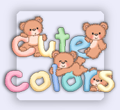 Scrapbooking school cliparts . Colors clipart cute