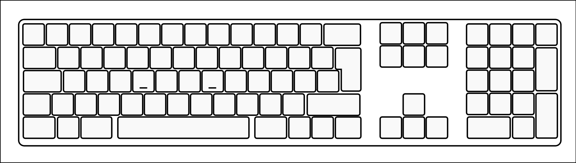 Keyboard standard